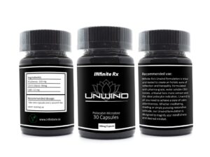 INfinite Rx (Unwind) Mikrodosierung Psilocybin & CBD Kapseln