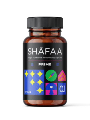Shafaa Evolve Prime Magic Mushroom Microdosing Capsules